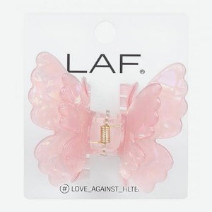 Краб для волос акрил Бабочка LAF в ассортименте