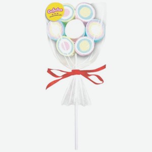 Зефир Confectum Marshmallow Pops цветочек жевательный, 28г