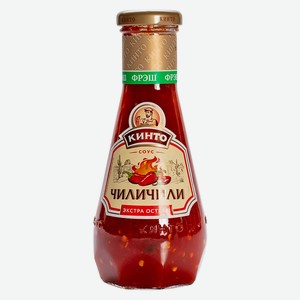 Соус перечный Кинто Чиличили экстра острый 305г ст/б