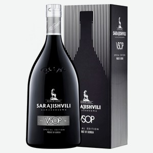 Коньяк «Сараджишвили» VSOP 8 лет в подарочной упаковке Грузия, 0,7 л
