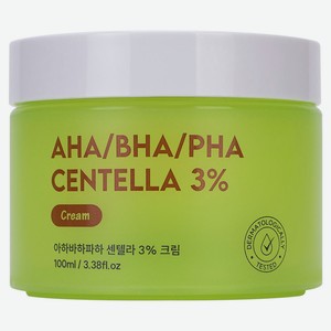 Крем для лица ShinCos.Lab с экстрактом центеллы азиатской 3% и комплексом кислот Корея, 100 мл