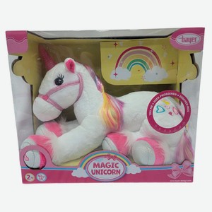 Игрушка мягкая Bauer Единорог, 40 см