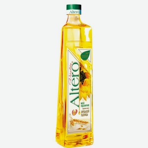 Масло подсолнечное Altero с зародышами пшеницы 810мл, 810 мл