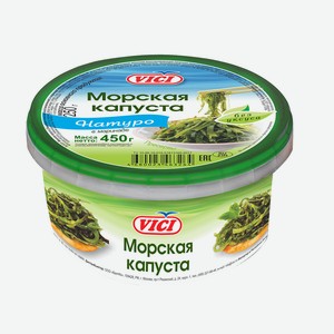 Морская капуста в маринаде (без уксуса) Натуро Vici 450г