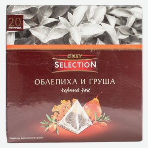 Чай черный байховый  O KEY SELECTION   Облепиха и груша  20*