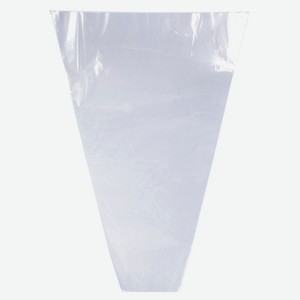 Пакет конусный прозрачный слюда для цветов, 40х60 см