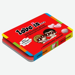 Конфеты освежающие Love Is со вкусом клубники с витамином C без сахара, 10,8 г