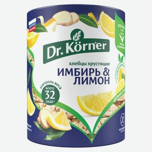 Хлебцы кукурузно-рисовые Dr. Korner имбирь и лимон, 90 г
