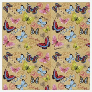 Бумага упаковочная для подарков «Феникс-Презент» крафт, 100х70 см