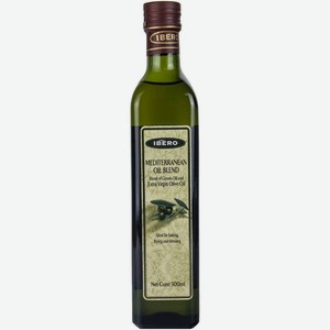 Масло Ibero рапсовое рафинированное с добавлением оливкового масла нерафинированного 500мл, 500 мл