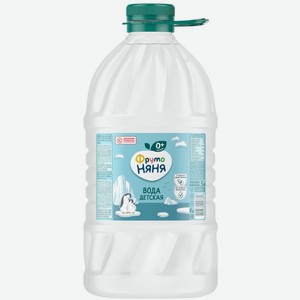Вода ФрутоНяня негазированная с 0 мес. 5л, 5 л