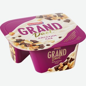 Десерт творожный GRAND DUET Айскрим лав 9,1%, без змж, 138г