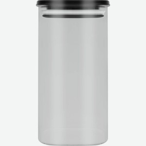 Банка для сыпучих продуктов ATTRIBUTE Bamboo, квадратная, 1.4л