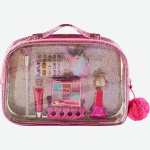 Косметика детская LUKKY в косметичке-чемоданчике с плюшевым брелоком, Арт. т27040
