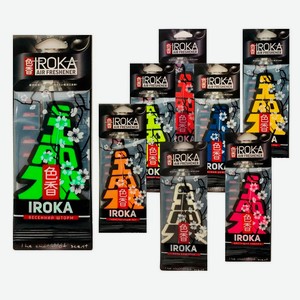 Ароматизатор Iroka запахи в ассортименте, 1шт