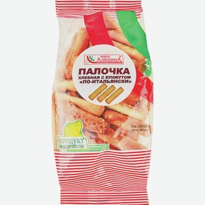 Палочки Хлебные По-итальянски Завод Алёшина 220г
