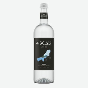 Вода Газ. 4 Воды 0.75л Ст/б