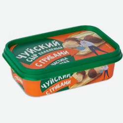 Сыр Плавленый Чуйский, С Грибами, Сливочный, 59%, 175 Г