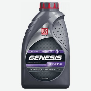 Масло моторное Лукойл Genesis Universal 10W-40 полусинтетическое, 1 л