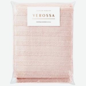 Полотенце Verossa Stripe цвет нежно-персиковый махровое, 50х90см