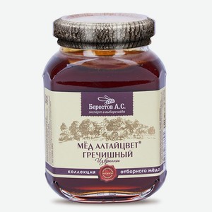 Мед Гречишный Берестов А.С. 200г ст/б