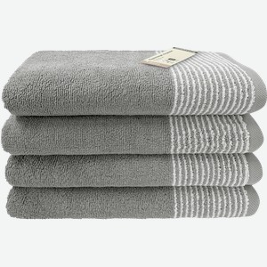 Полотенце махровое HOMECLUB Дюна 100x150см, светло-серое, Арт. НСД100150ссер