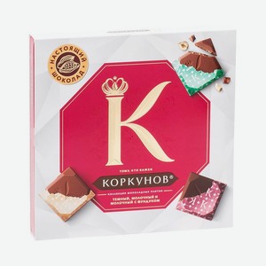 Конфеты  Коллекция шоколадных плиток , Коркунов, 87 г