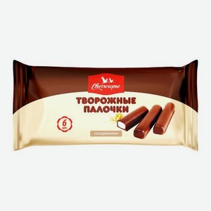 Творожные палочки глазированные с ароматом ванили Свитлогорье 23% 180г