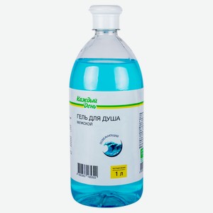 Гель для душа мужской «Каждый день» освежающий, 1 л