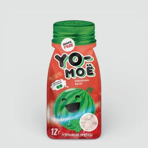 Освежающие леденцы «ТМ Yo-моё» со вкусом арбуза, 12 г