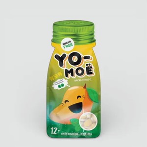 Освежающие леденцы «ТМ Yo-моё» со вкусом манго, 12 г
