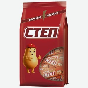 Конфеты КО Славянка глазированные Super Step, 196г