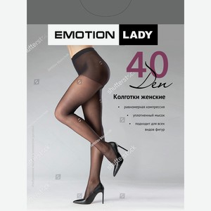 Колготки EMOTION LADY 40 ден с шортиками Nero 5