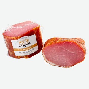 Балык свиной сырокопченый «КФХ Еремино поле» Венский, вес цена за 100 г