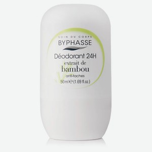 Дезодорант шариковый Byphasse Женский с экстрактом бамбука, 50 мл