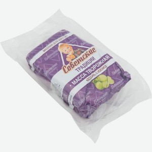 Масса творожная Советские Традиции Особая с изюмом 23% БЗМЖ 180г, 180 г