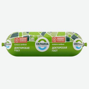 Колбаса Окраина Докторская 400г, 400 г