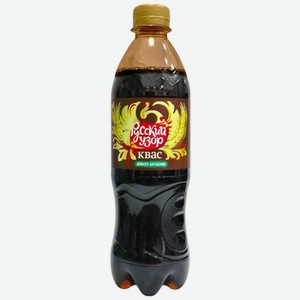 Квас Русский узор фильтрованный пастеризованный 500мл, 500 мл