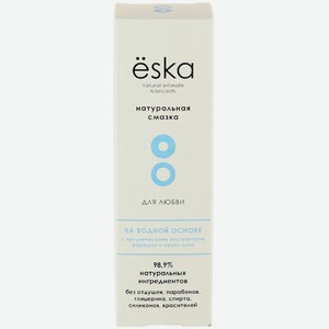 Гель-лубрикант Ёska для интимного ухода за кожей на водной основе 75мл, 75 мл