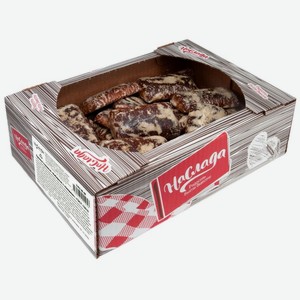 Пряники Наслада Имбирные с повидлом сырцовые 1кг, 1 кг