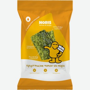 Чипсы нори NORIS со вкусом кунжутного масла, 5г