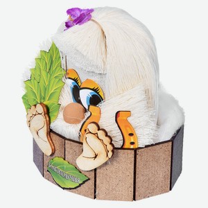 Оберег «Банные штучки» Банник, 10х8х11,5 см