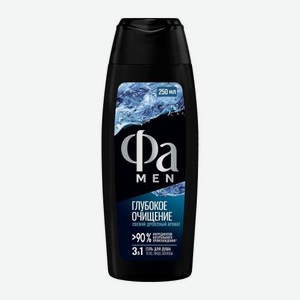 Гель для душа свежий древесный аромат Глубокое очищение Фа 250мл