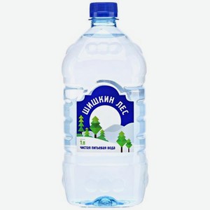 Вода питьевая негазированная Шишкин Лес, 1 л (12 шт.)
