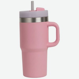 Термокружка с трубочкой, 500мл