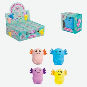 Игрушка-антистресс Jolly Jot Аксолотль 8 см, 1 шт в ассортименте