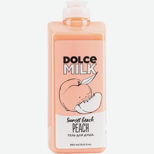 Гель Персик на пляже для душа 460мл, 1 шт