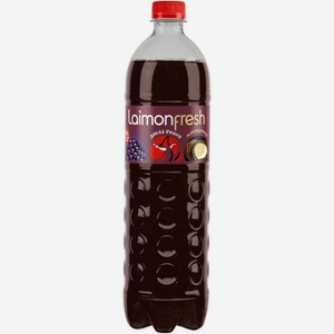 Напиток Laimon Fresh вишня-ежевика-макадамия газированный, 1л, 1 л