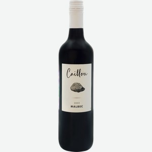 Вино CAILLOU Мальбек Комт Толосан сортовое ординарное красное полусухое, 0.75л