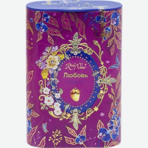 Чай черный RICHE NATUR Love байховый с ароматом гуавы и манго крупнолистовой, 100г